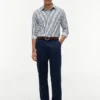 Camisa TH Performance de corte regular a rayas Camisa TH Performance de corte regular a rayas