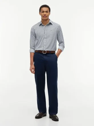 Camisa TH Performance de corte regular a rayas