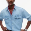 Camisa vaquera de corte holgado Camisa vaquera de corte holgado