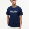Camiseta a rayas con logotipo náutico Camiseta a rayas con logotipo náutico