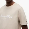 Camiseta a rayas con logotipo náutico Camiseta a rayas con logotipo náutico