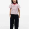 Camiseta a rayas para niño