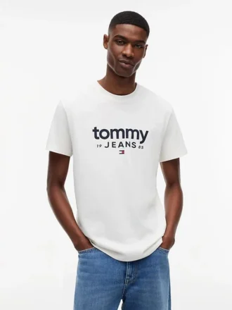 Camiseta ajustada con el logotipo de Tommy Jeans