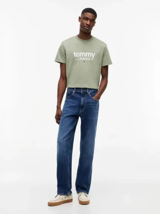 Camiseta ajustada con el logotipo de Tommy Jeans