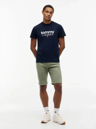 Camiseta ajustada con el logotipo de Tommy Jeans