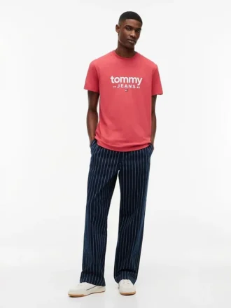 Camiseta ajustada con el logotipo de Tommy Jeans