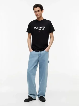 Camiseta ajustada con el logotipo de Tommy Jeans