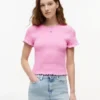 Camiseta ajustada fruncida de Tommy Jeans Camiseta ajustada fruncida de Tommy Jeans