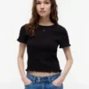 Camiseta ajustada fruncida de Tommy Jeans Camiseta ajustada fruncida de Tommy Jeans