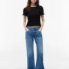 Camiseta ajustada fruncida de Tommy Jeans Camiseta ajustada fruncida de Tommy Jeans