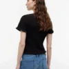 Camiseta ajustada fruncida de Tommy Jeans Camiseta ajustada fruncida de Tommy Jeans