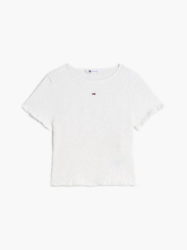 Camiseta ajustada fruncida de Tommy Jeans Camiseta ajustada fruncida de Tommy Jeans
