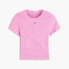 Camiseta ajustada fruncida de Tommy Jeans Camiseta ajustada fruncida de Tommy Jeans