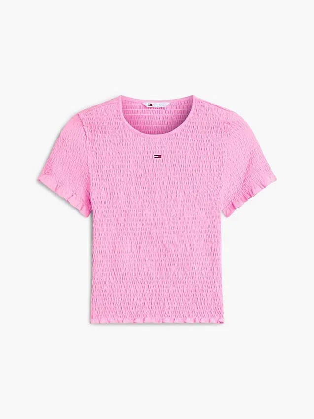 Camiseta ajustada fruncida de Tommy Jeans Camiseta ajustada fruncida de Tommy Jeans