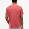 Camiseta con bolsillo a rayas Camiseta con bolsillo a rayas