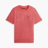 Camiseta con bolsillo a rayas Camiseta con bolsillo a rayas