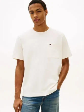 Camiseta con bolsillo de jersey de malla
