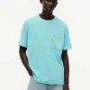 Camiseta con bolsillo de rizo
