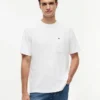 Camiseta con bolsillo de rizo