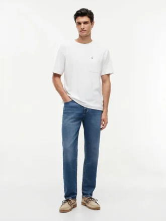 Camiseta con bolsillo de rizo