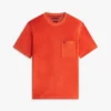 Camiseta con bolsillo de rizo
