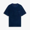 Camiseta con bolsillo de rizo