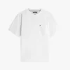 Camiseta con bolsillo de rizo