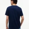 Camiseta con bolsillo y logotipo floral Camiseta con bolsillo y logotipo floral