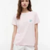 Camiseta con bolsillo y monograma bordado Camiseta con bolsillo y monograma bordado