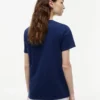 Camiseta con bolsillo y monograma bordado Camiseta con bolsillo y monograma bordado