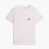 Camiseta con bolsillo y monograma bordado Camiseta con bolsillo y monograma bordado