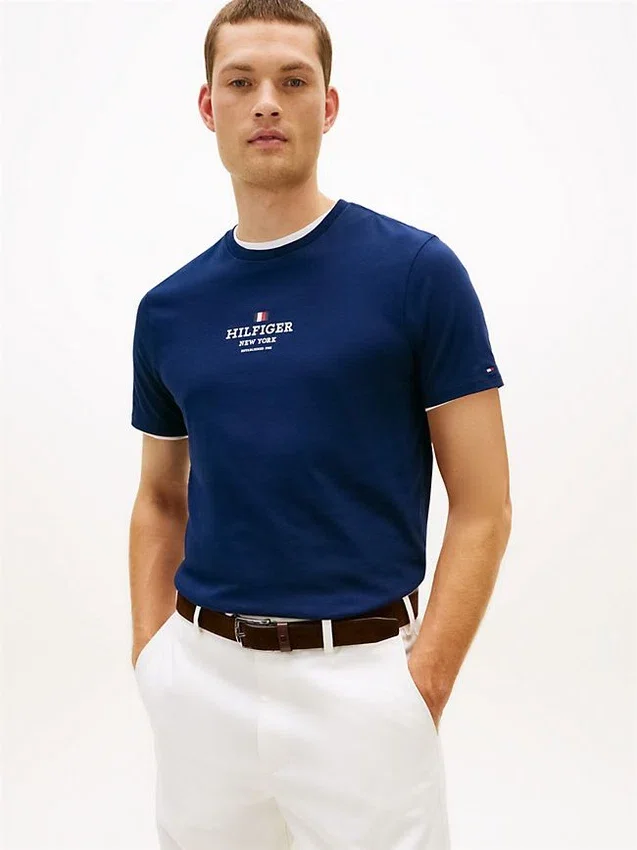 Camiseta con el logotipo de Hilfiger Camiseta con el logotipo de Hilfiger