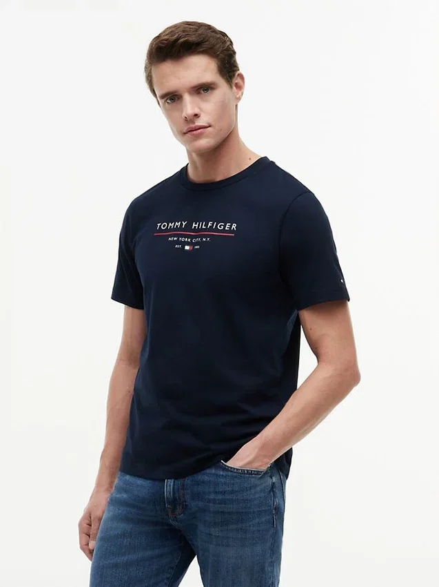 Camiseta con el logotipo de Hilfiger Camiseta con el logotipo de Hilfiger