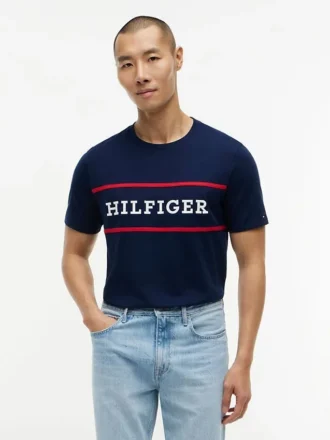 Camiseta con el logotipo de Hilfiger
