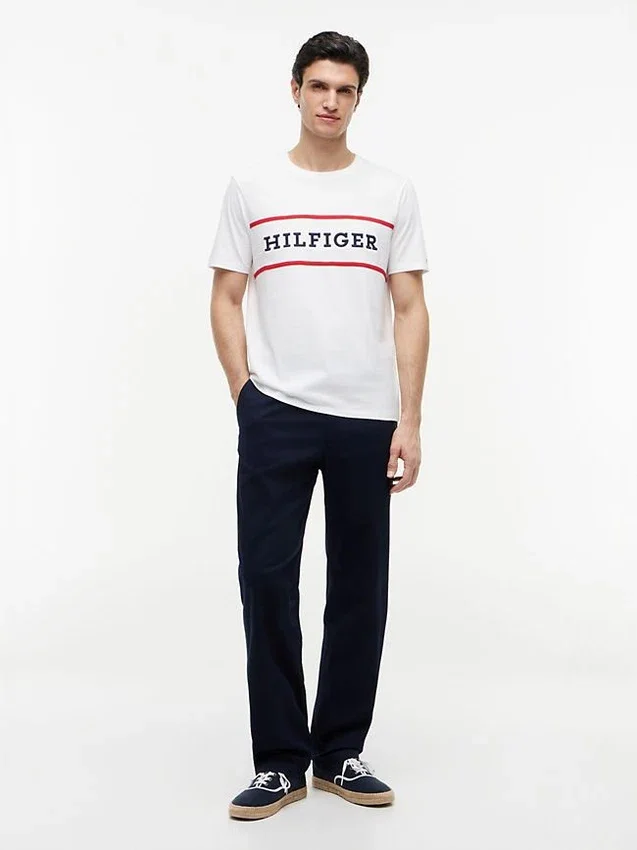Camiseta con el logotipo de Hilfiger Camiseta con el logotipo de Hilfiger
