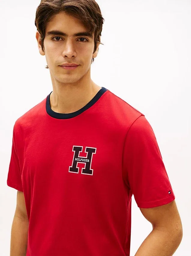 Camiseta con el logotipo de Hilfiger Camiseta con el logotipo de Hilfiger