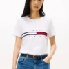 Camiseta con el logotipo de la bandera bordado Camiseta con el logotipo de la bandera bordado