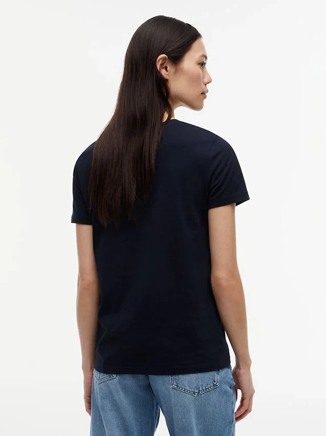 Camiseta con el logotipo de la bandera bordado Camiseta con el logotipo de la bandera bordado