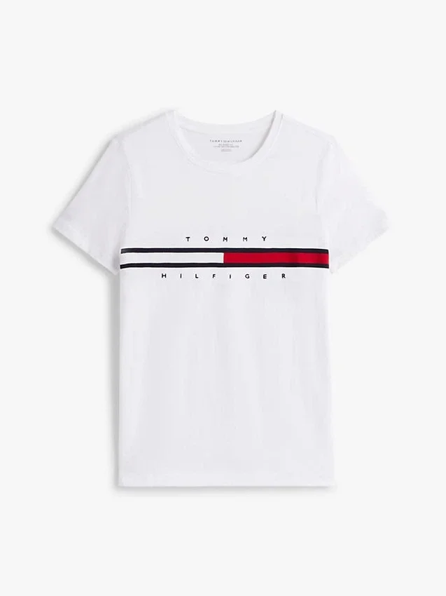 Camiseta con el logotipo de la bandera bordado Camiseta con el logotipo de la bandera bordado