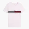 Camiseta con el logotipo de la bandera bordado Camiseta con el logotipo de la bandera bordado