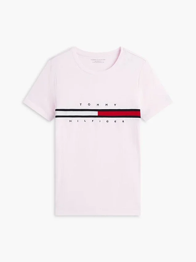 Camiseta con el logotipo de la bandera bordado Camiseta con el logotipo de la bandera bordado