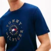 Camiseta con el logotipo de la bandera circular Camiseta con el logotipo de la bandera circular