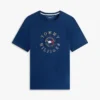 Camiseta con el logotipo de la bandera circular Camiseta con el logotipo de la bandera circular