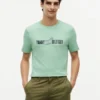 Camiseta con el logotipo de la bandera de Cabana