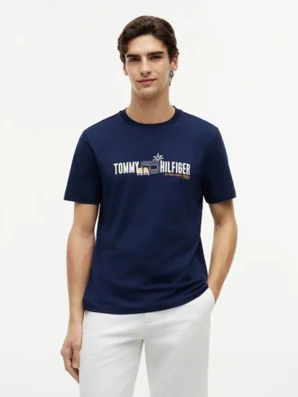Camiseta con el logotipo de la bandera de Cabana