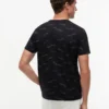Camiseta con el logotipo de la raya de la bandera Camiseta con el logotipo de la raya de la bandera