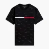 Camiseta con el logotipo de la raya de la bandera Camiseta con el logotipo de la raya de la bandera