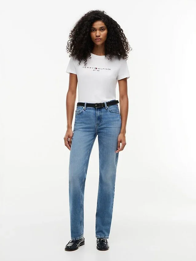 Camiseta con el logotipo de Tommy bordado Camiseta con el logotipo de Tommy bordado