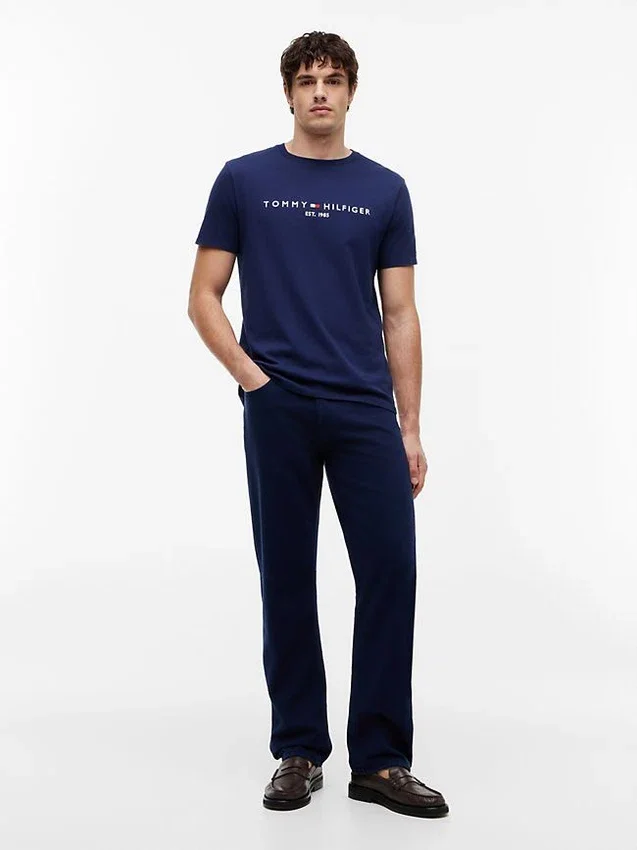 Camiseta con el logotipo de Tommy bordado Camiseta con el logotipo de Tommy bordado