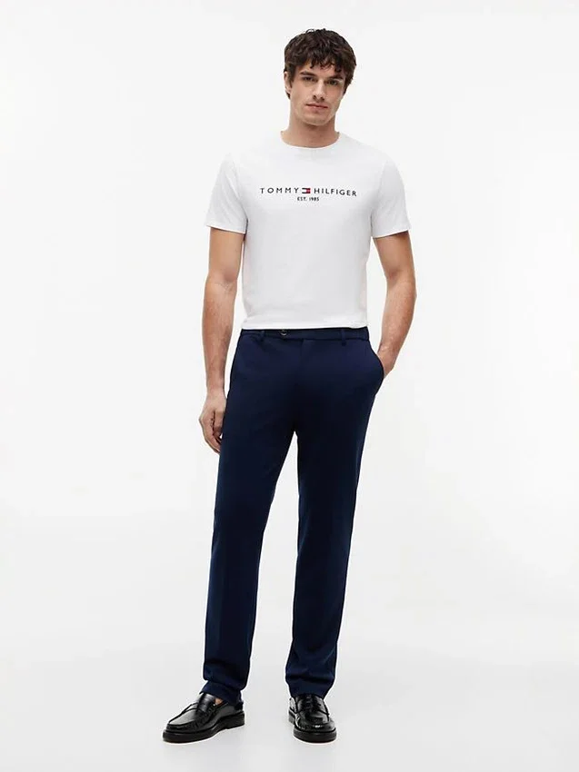 Camiseta con el logotipo de Tommy bordado Camiseta con el logotipo de Tommy bordado
